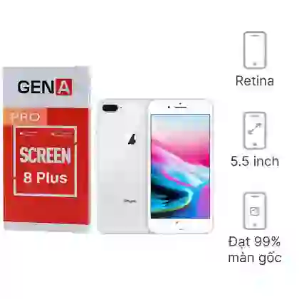 Thay màn hình  iPhone 8 Plus chính hãng GENA loại Pro 1