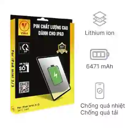 thay pin ipad mini 2 chính hãng vmas 1