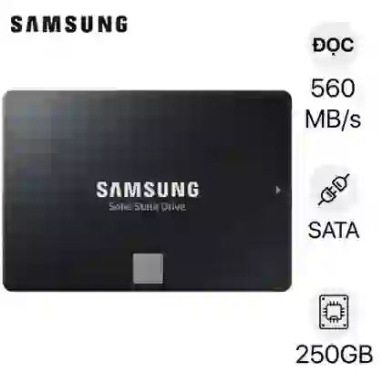 Thay Ổ Cứng Laptop SSD SAMSUNG 870 EVO SATA3 250GB 1