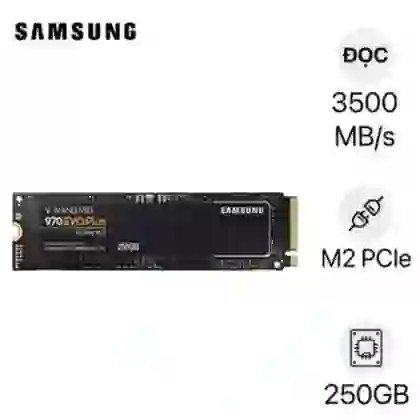 Thay Ổ Cứng Laptop SSD SAMSUNG 970 EVO PLUS M2 PCIE NVME 2280 250GB 1