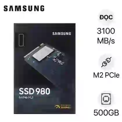 Thay Ổ Cứng Laptop SSD SAMSUNG 980 EVO M2 PCIE NVME 2280 500GB 1