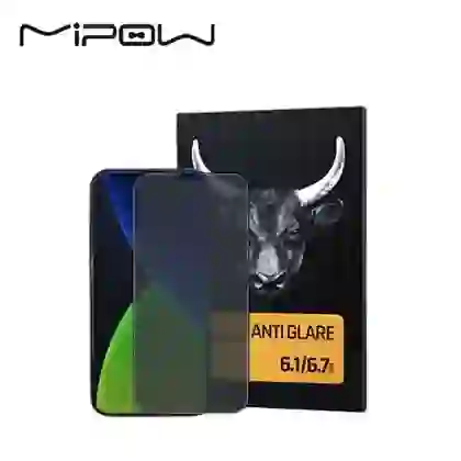 Dán cường lực iPhone 14 Plus/ 13 Pro Max chống va đập Mipow Anti-Glare Full nhám 1