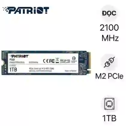 Thay ổ cứng SSD PATRIOT P300 M2 PCIE NVME 2280 1TB 1