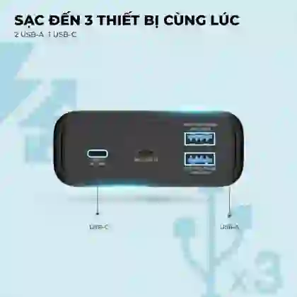 Pin sạc dự phòng Energizer 30,000mAh 3.7V Li-Polymer - UE30016PQBK 9
