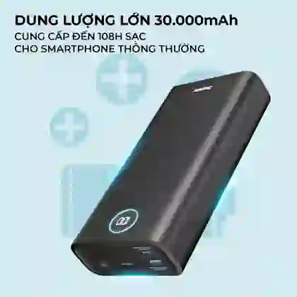 Pin sạc dự phòng Energizer 30,000mAh 3.7V Li-Polymer - UE30016PQBK 7