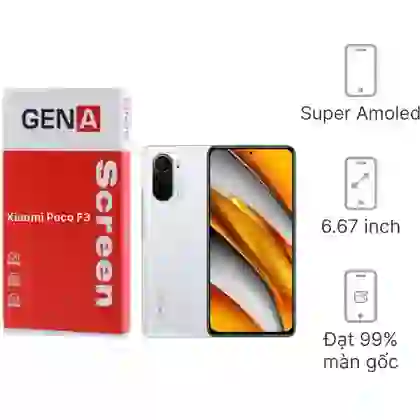Thay màn hình Xiaomi Poco F3 chính hãng GENA loại Pro 1