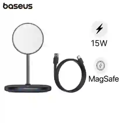Đế sạc không dây Baseus Swan Magnetic Bracket cho iPhone 12 Series 1