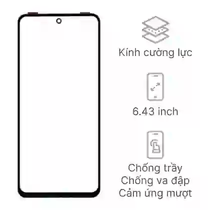 Thay ép kính Xiaomi Poco M5S 1
