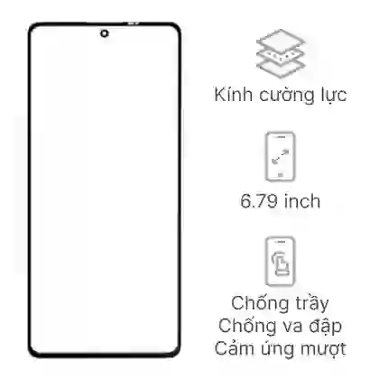 Thay ép kính Xiaomi Redmi 12 1