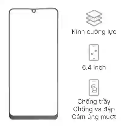 Thay ép kính Samsung A33 5G 1