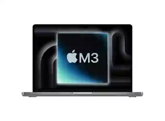 Macbook Pro M3 14" 8CPU 10GPU 8GB 512GB 2023 - Cũ đẹp 2