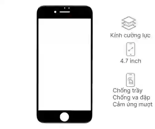 ép kính iphone 8 1