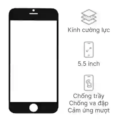 ép kính iphone 8 plus 1