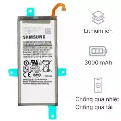 Thay pin Samsung Galaxy J6 Pro 1