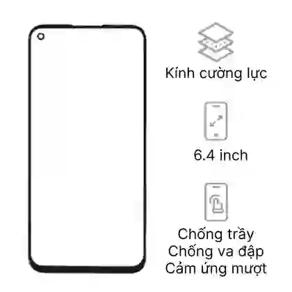 Thay ép kính Huawei P40 Lite 1