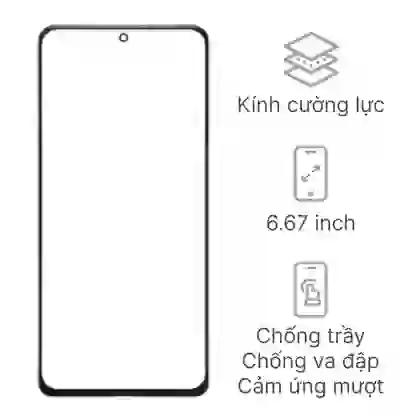 Thay ép kính Xiaomi Redmi Note 13 1