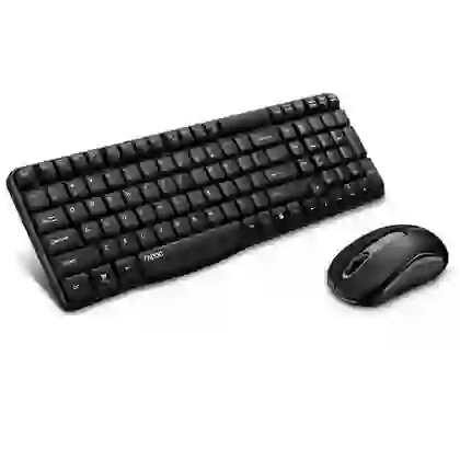 Combo bàn phím + Chuột không dây Rapoo X1800S Đen 2