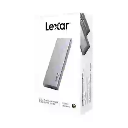 Hộp đựng ổ cứng SSD Lexar E6 M2 PCIe NVMe USB C Bạc 2
