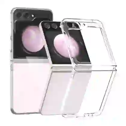 Ốp lưng Samsung Galaxy Z Flip5 Araree Nukin 360 Clear Trong suốt 2