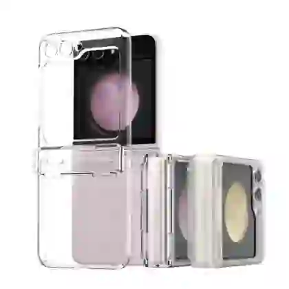 Ốp lưng Samsung Galaxy Z Flip5 Araree Nukin 360 Clear Trong suốt 3