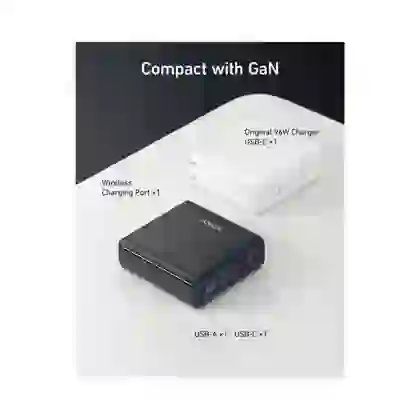 Đế sạc Anker 2C1A 100W B2C A190211 Đen 2