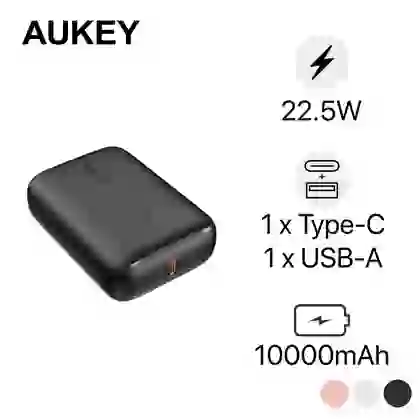 Pin sạc dự phòng Aukey 10.000mAh PB-N83S 20W PD 1