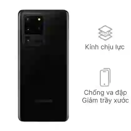 Thay kính lưng Samsung Galaxy S20 Ultra chính hãng Safety - Đen 1