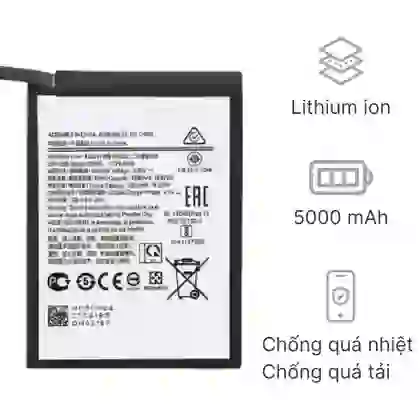Thay pin Samsung A02S 1