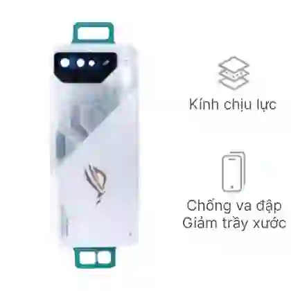 Thay kính lưng hãng Safety cho Asus ROG Phone 7 1