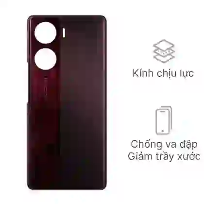 Thay kính lưng OPPO Reno8 - Vàng 1