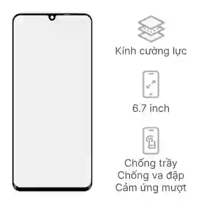Thay ép kính Samsung Galaxy M52 1