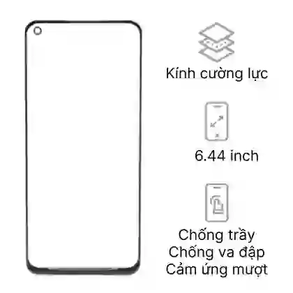 Thay ép kính Realme 7 Pro 1