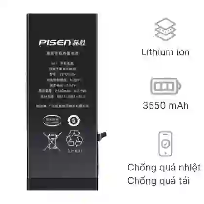 thay pin iPhone 13 dung lượng siêu cao chính hãng Pisen 1