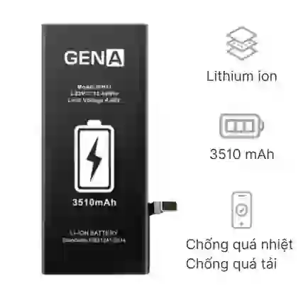 thay pin iPhone 11 dung lượng siêu cao chính hãng GENA 1