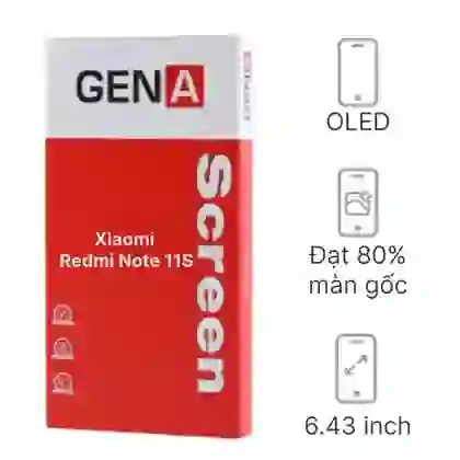Thay màn hình Xiaomi Redmi Note 11 chính hãng GENA loại A+ 1