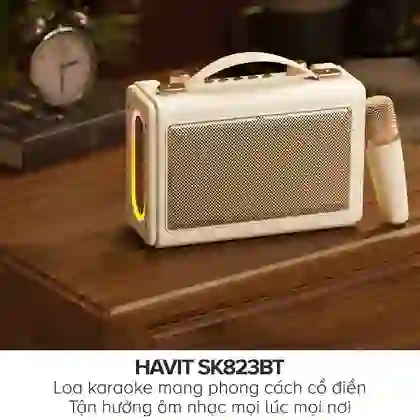 Loa Bluetooth Havit SK823BT 2 MIC 4