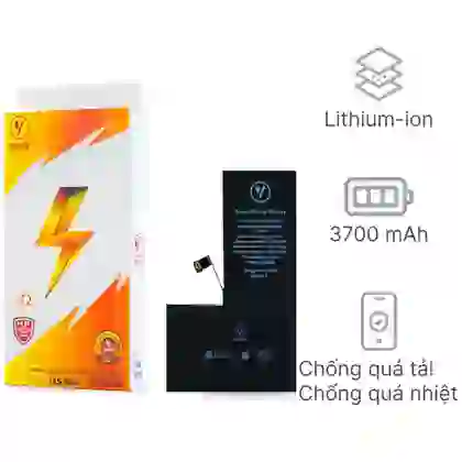 thay pin iPhone XS Max dung lượng siêu cao chính hãng Vmas 1