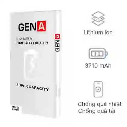 Thay pin iPhone Xs Max dung lượng siêu cao chính hãng GenA 1