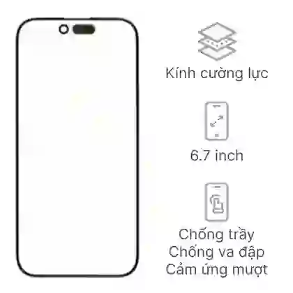 ép kính iPhone 16 Plus 1