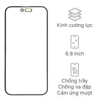 ép kính iPhone 16 Pro Max 1