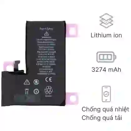 Thay pin iPhone 15 Pro chính hãng Pisen 1