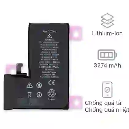 Thay pin iPhone 15 Pro chính hãng Pisen 1