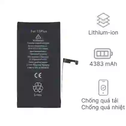 Thay pin iPhone 15 Plus chính hãng Pisen 1