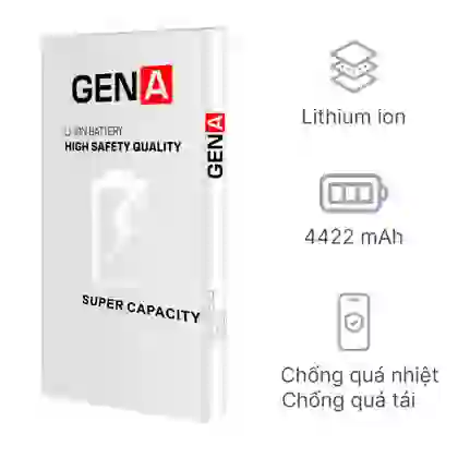 Thay pin iPhone 15 Pro Max dung lượng siêu cao chính hãng GENA 1