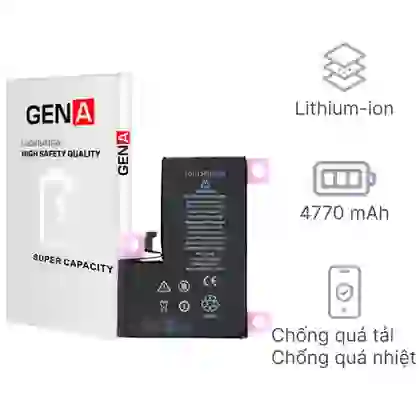 Thay pin iPhone 15 Pro Max dung lượng siêu cao chính hãng GENA 1
