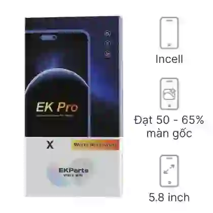 Thay màn hình iPhone X chính hãng EK PRO 1