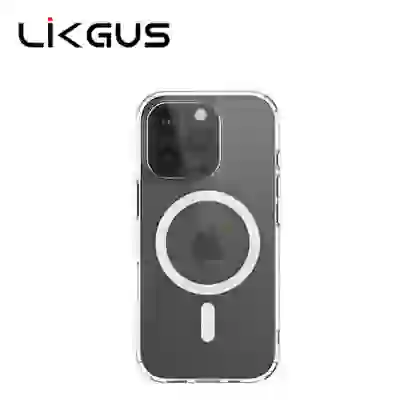 Ốp lưng iPhone 16 Pro Likgus Magsafe trong suốt 1
