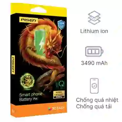 Thay pin iPhone 13 Pro dung lượng siêu cao chính hãng Pisen 1