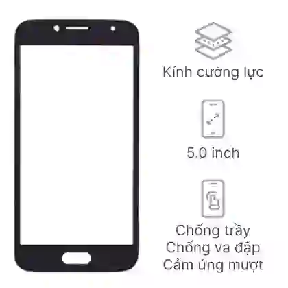 Thay ép kính Samsung Galaxy J2 Pro 1