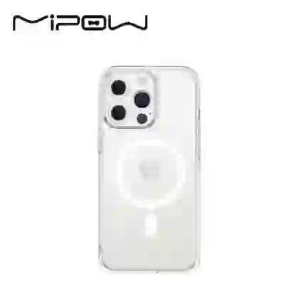 Ốp lưng iPhone 13 Pro Mipow Tempered Glass With Magsafe Transparent 1
